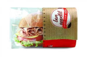 Opakowanie Snack Bag "M" NATURE Fifty Fifty - BON APETIT 1000 szt.