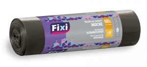 Worki na śmieci MOCNE LDPE 160L 10 szt. FIXI WNS-0050