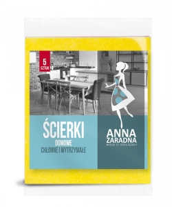 PS- 0783 Ścierki domowe 5 szt. ANNA ZARADNA