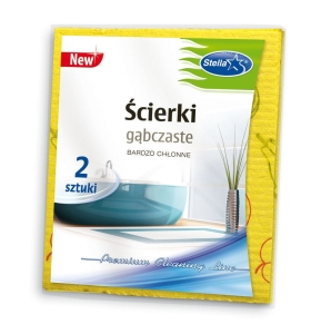 STELLA Ścierki gąbczaste 2 szt. PS-1600