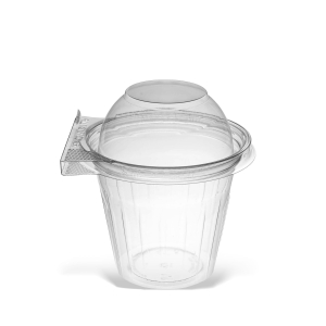 Kubek SAFE-T-FRESH z wypukłą pokrywką 350ml 600 szt.