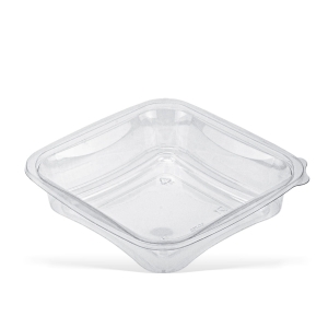 Pojemnik na sałatkę "SQ" PET 750 ml 180x180x46 396 szt.