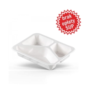 Pojemnik me.Organic DIAMOND WHITE 227x178x50 3 kom. 220 szt.