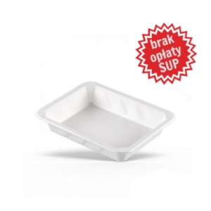 Pojemnik me.Organic DIAMOND WHITE 227x178x50 1 kom. 220 szt.