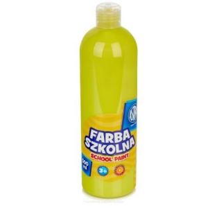 Farba szkolna 500 ml cytrynowa Astra