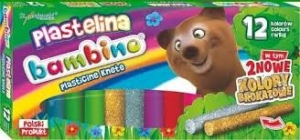 Plastelina Bambino 12 kolorów