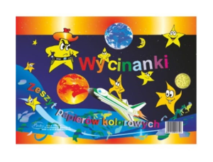Zeszyt papierów kolorowych A4 Protos