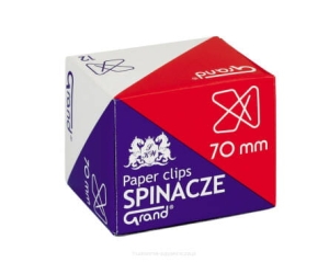 Spinacz krzyżowy 70mm, 12szt. Grand