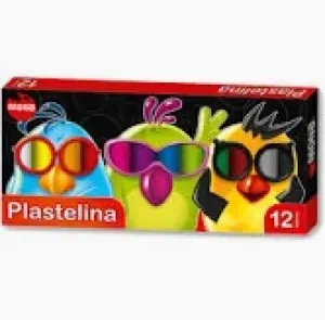 Plastelina MONA, 12 kolorów, St. Majewski