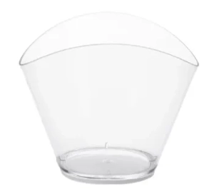 Fingerfood pojemnik na przekąski 120ml a'24 FALA wielorazowy /10