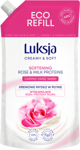 Mydło w płynie LUKSJA 500ml Rosę -  Zapas