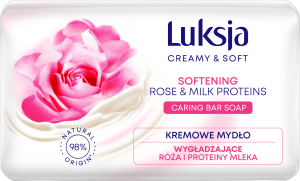 Mydło w kostce Luksja 90g Rose