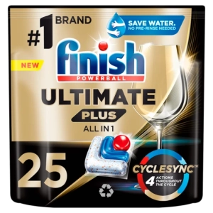 Tabletki do zmywarki FINISH 25szt Powerball Ultimate Plus