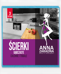 PS-1002 Ścierki gąbczaste a'3 Anna Zaradna