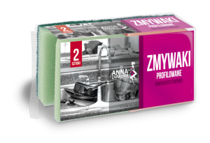PG-4071 Zmywaki profilowane 2szt. Anna Zaradna