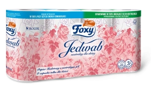 Papier toaletowy FOXY Jedwab a'8