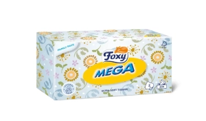 Chusteczki Foxy MEGA a'200 kartonik -2w