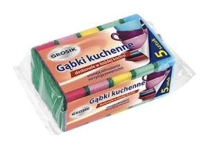 Gąbki kuchenne 5sztuk GROSIK 