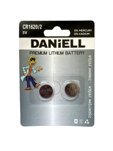 Baterie CR1620 DANIELL Lithium Bliste (sztuki)