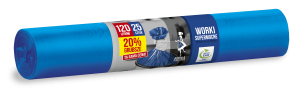 Worki na śmieci SUPERMOCNE LDPE 120L 25 szt. ANNA ZARADNA WNS-5550