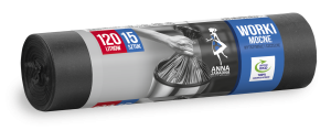 Worki na śmieci MOCNE 120L a'15 Anna Zaradna WNS-6533