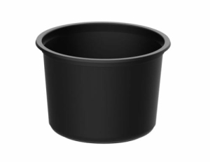Pojemnik wielorazowy 115 BITNER Czarny 500ml  50sztuk  4063