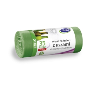 WNS-2198V1 Odpady Szklane 35L a'20/20 Zielone Stella (2600pal)