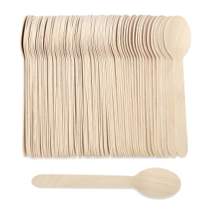 Łyżki drewniane 16cm 100szt Tamipol/20