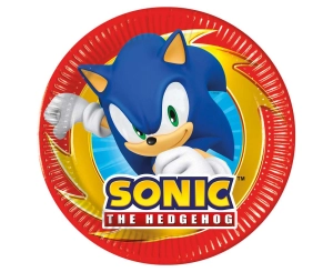 Talerzyki papierowe SONIC 20cm/8szt 