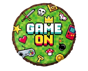 Balon foliowy GAME ON 36cm 