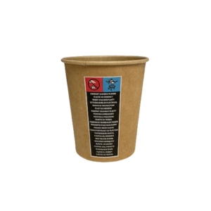 Kubek KRAFT 180ml. Kram 100szt.rękaw/1000 47123
