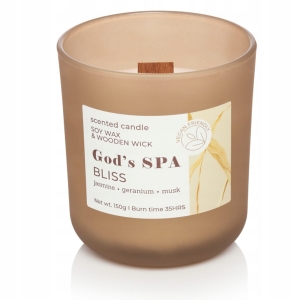 Świeca zap. w szkle, pudełko GOD'S SPA Bliss 