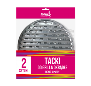 Tacki do grilla okrągłe 2szt./15 AP-9395 
