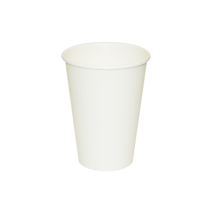 Kubek biały 180ml papier Plastic Free klejone dyspresją wodną a'100