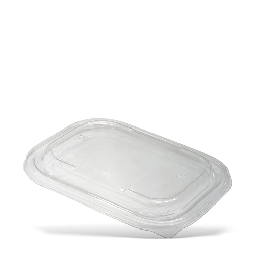 wieczko-rPET-do-pojemnikow-prostokatnych-papierowych-KRAFT-o-pojemnosci-7501000-ml.-Przezroczyste,-z-widocznymi-wypustkami-do-zamykania.-Idealne-do-zabezpieczania-zywnosci.-Produkt-prezentowany-frontalnie,-na-bialym-.webp