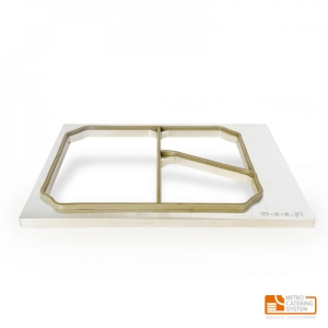 Matryca do zgrzewarek METROOPACK pojemnik DUAL CORNER 227x178