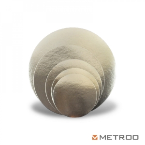 Podkład pod tort ZŁOTY 26 cm. 1 szt. cienki, gładki